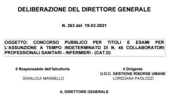 Concorso infermieri Molise Campobasso