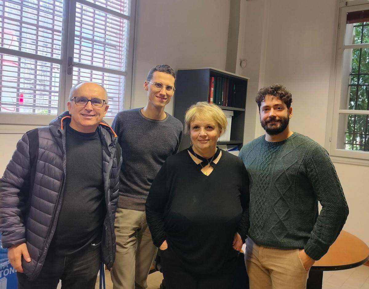 in foto, Franco, Silvio, Angela, Francesco Franco, Silvio, Angela, Francesco