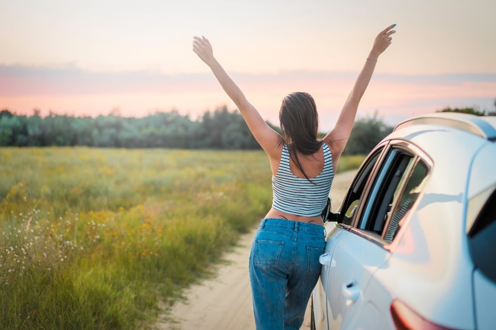 viaggiare felicità e benessere