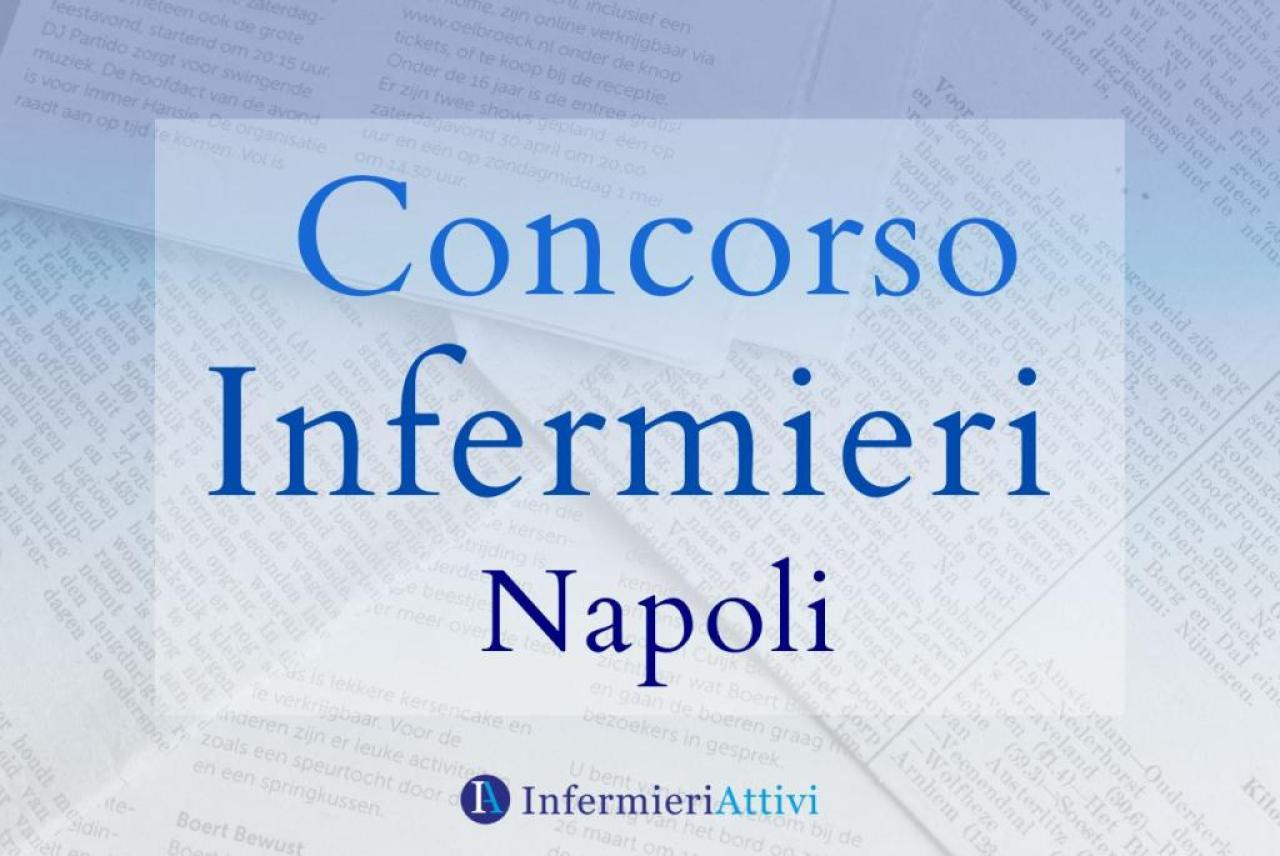 Concorsi infermieri Napoli