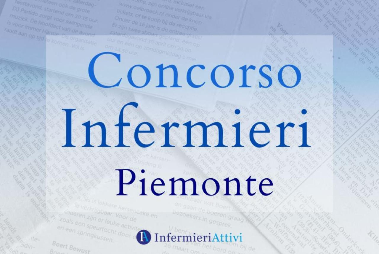 concorso infermieri VCO