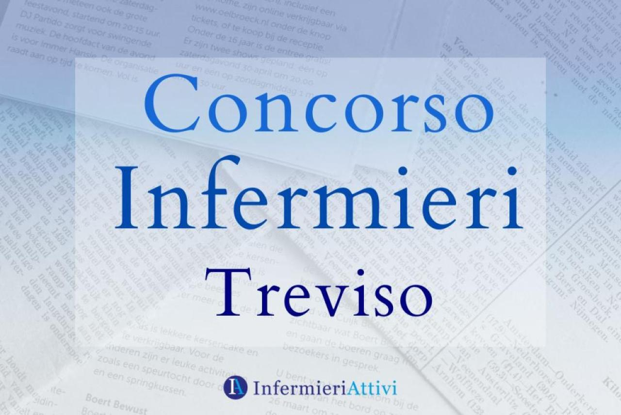 Concorsi infermieri Treviso