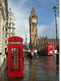 London Big Ben Phone box