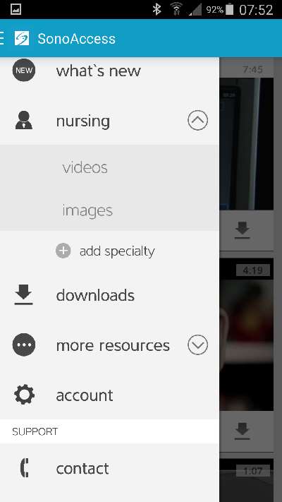 SonoAccess screenshot