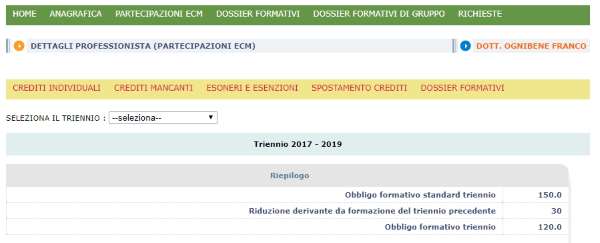 cogeaps partecipazione ecm