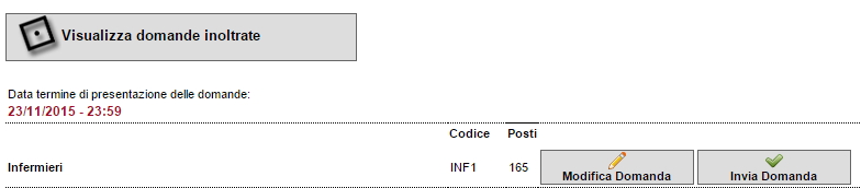 concorso bari invia domanda infermiere