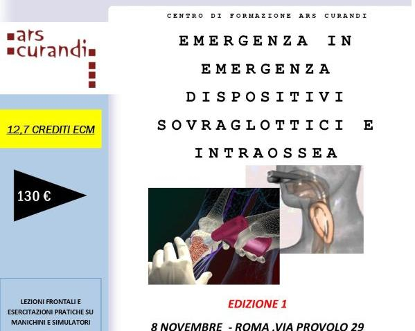 corso ECM Emergenza flyer