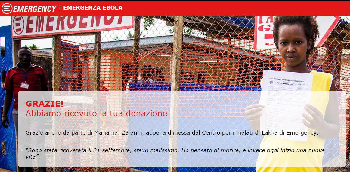 donazione fatta