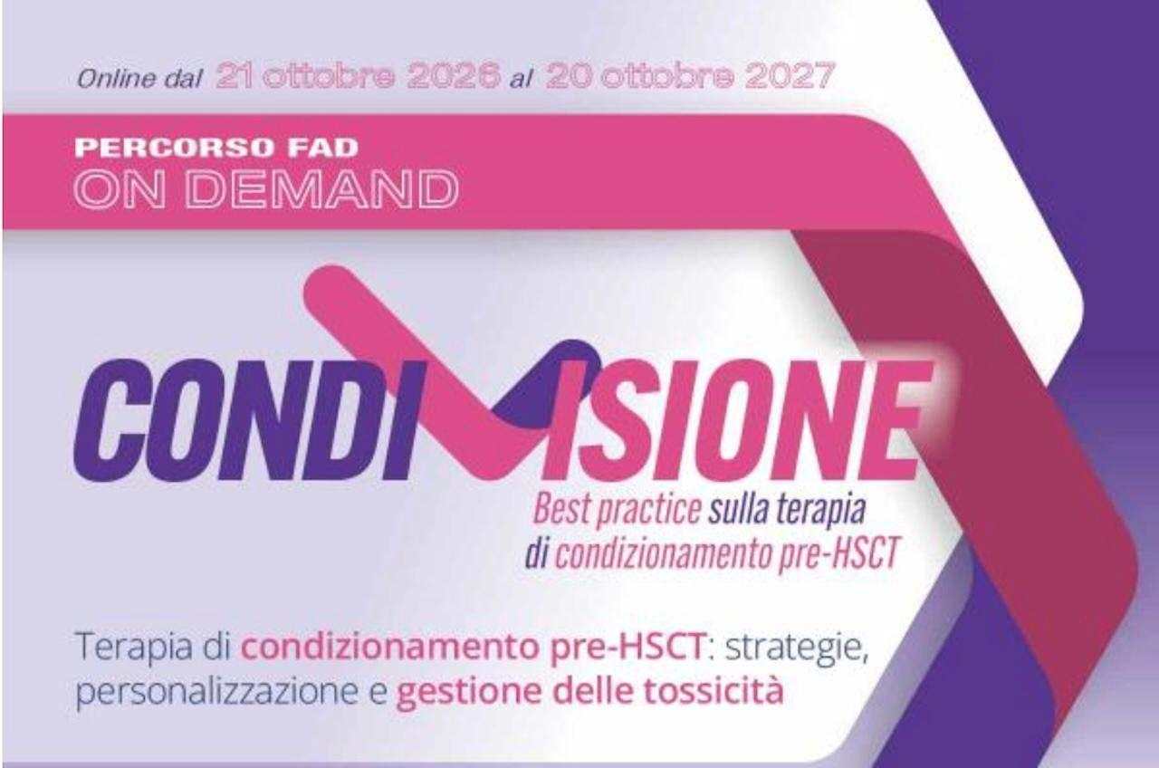 Corso FAD: "Terapia di condizionamento pre-HSCT"
