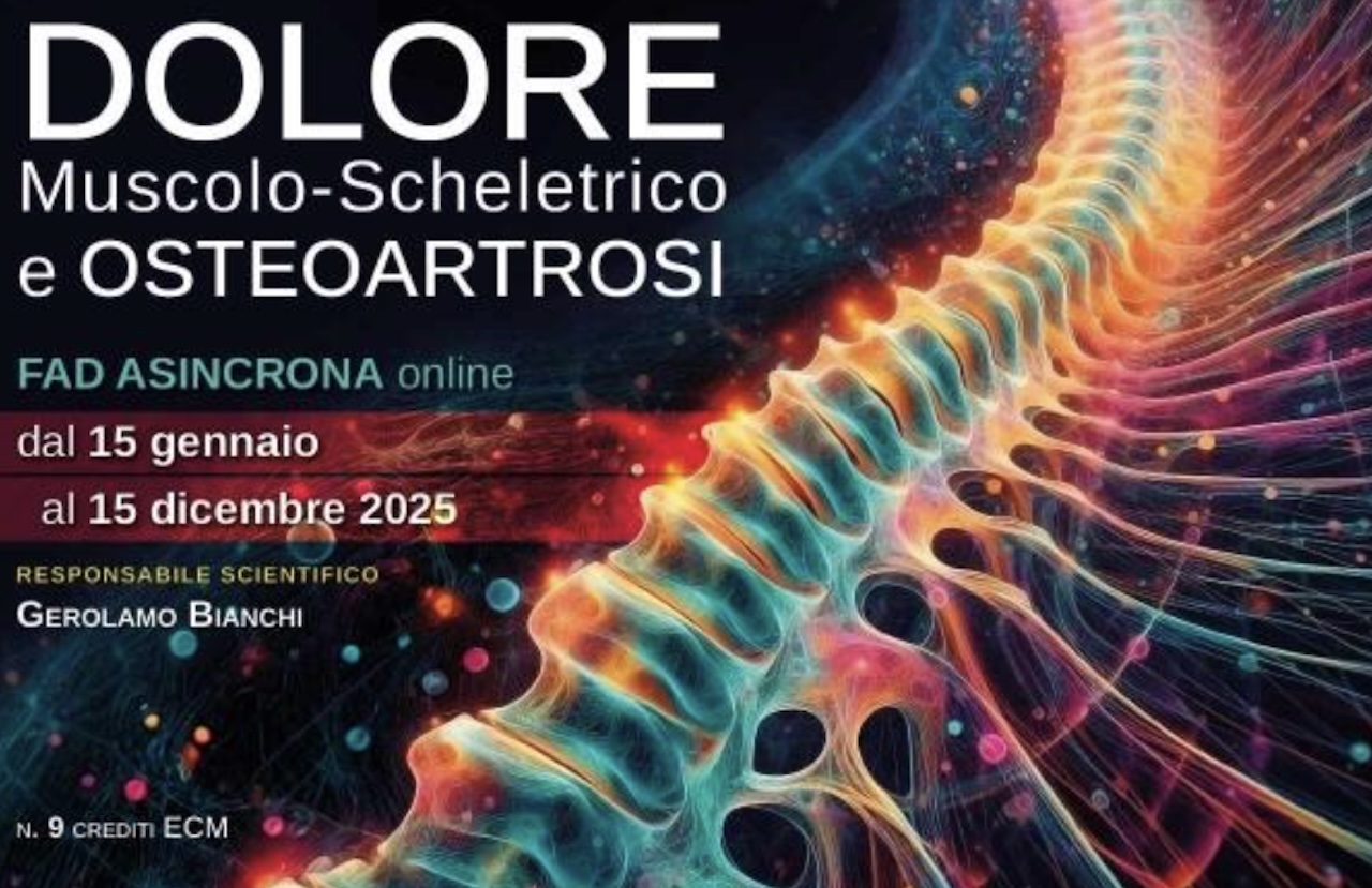Corso FAD, dolore muscolo-scheletrico