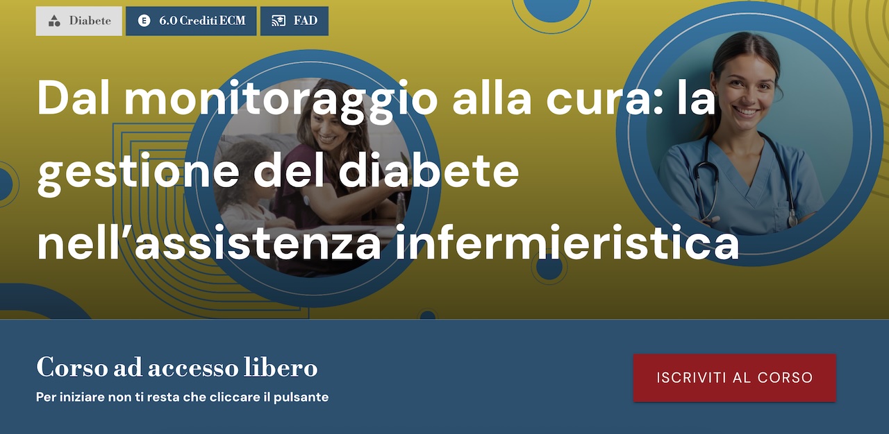 Corso FAD gestione del diabete nell'assistenza