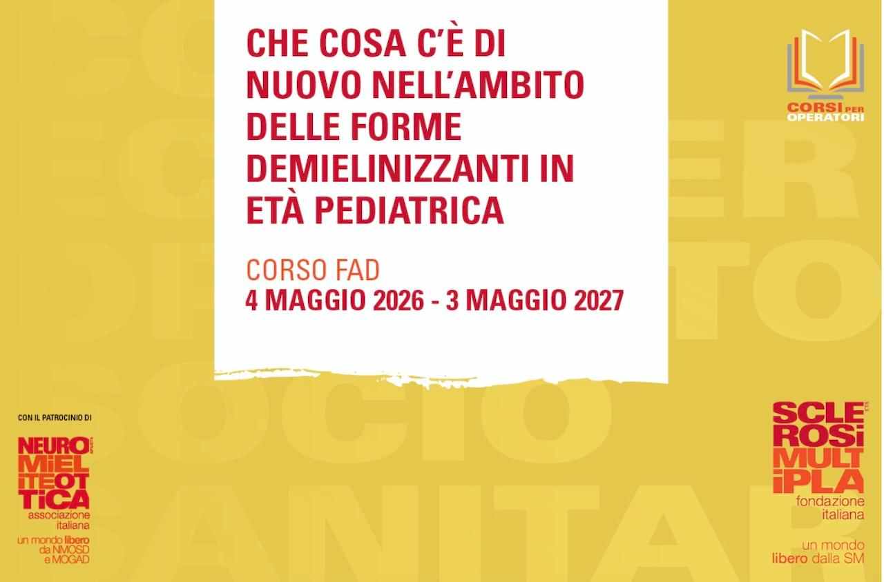 Corso FAD sclerosi multipla