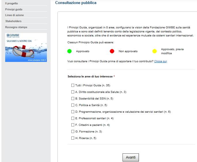 iscrizione gimbe GIMBE salviamo ssn