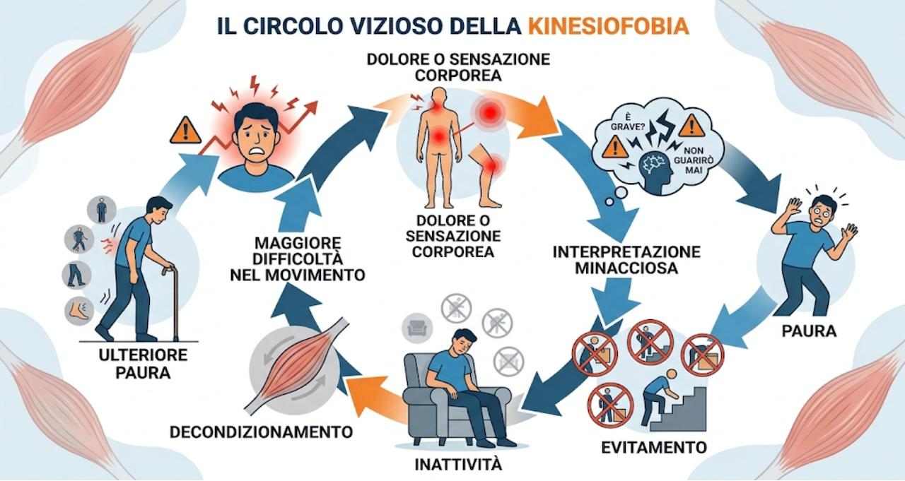 paura del movimento
