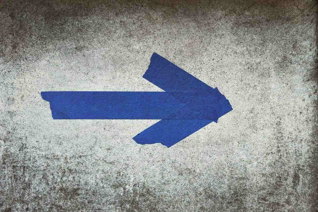 direzione giusta
