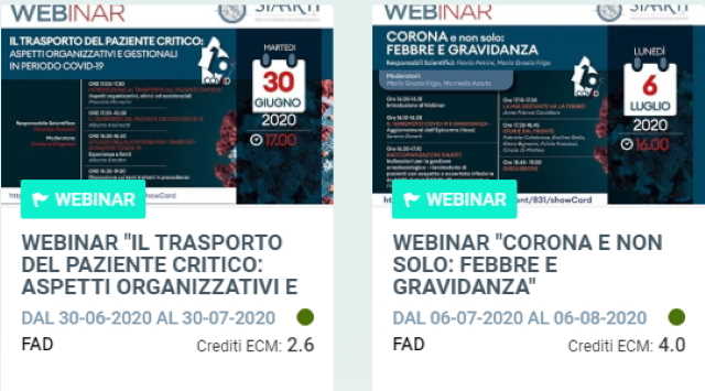 siaarti fad ecm infermieri