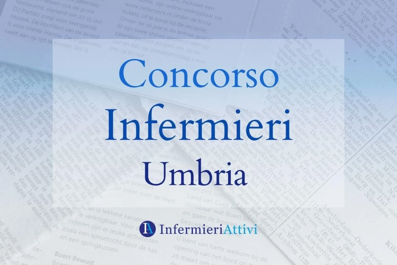 Concorsi infermieri Umbria